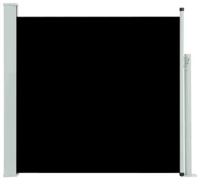 vidaXL Tuinscherm uittrekbaar 170x300 cm zwart