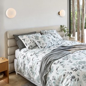 Plafond wandlamp opaline, groot model, Faith