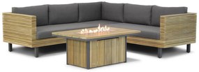 Hoek loungeset 5 personen Teak Old teak greywash  Lifestyle Garden Furniture New York