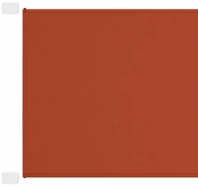 vidaXL Luifel verticaal 100x420 cm oxford stof terracottakleurig