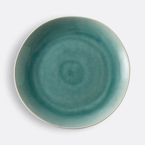 Set van 4 platte borden met gebarsten effect, Gogain