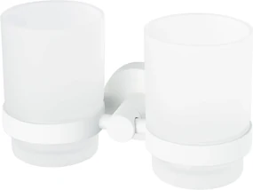 Haceka Kosmos Dubbele Bekerhouder 16,1x7,5x9,6 cm Wit