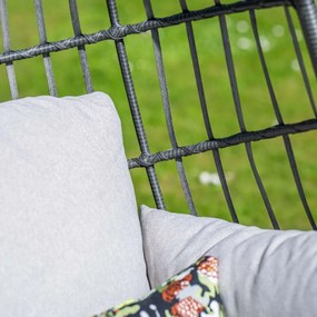 Garden Impressions Esmee hangstoel swing egg - donker grijs