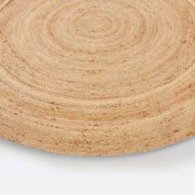 Vloerkleed in jute Aftas