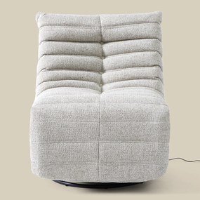 Elektrische Lounge Fauteuil Beige