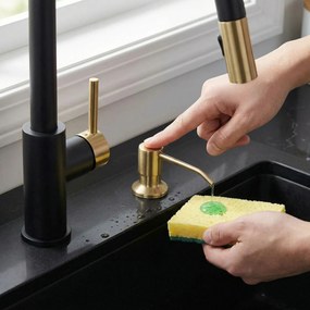 Rea vloeistofdispenser LON Brush Gold