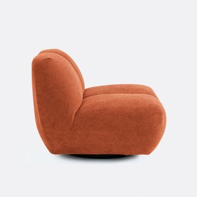 Draaifauteuil, reliëfstof, Nuria