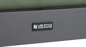 Hoek loungeset 6 personen Aluminium Grijs  Lifestyle Garden Furniture Luca