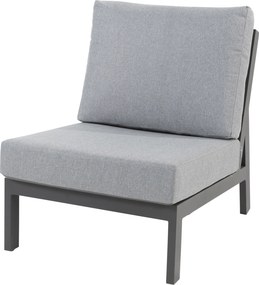 Gigi middenelement antraciet met 2 kussens