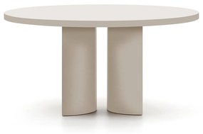 Kave Home Nealy Ronde Eettafel Beige Ecru - 150 X 150cm.