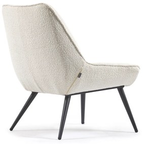 Kave Home Marlina Witte Boucle Fauteuil