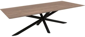 Goossens Excellent Eettafel Gs-1302, 260 x 110 cm rechthoekig