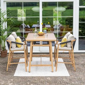Garden Impressions Tarera bar tuinset 5-delig - light teak look