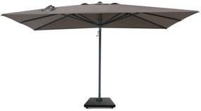 Zweefparasol  3x3.5m S2 Excellent (excl. voet) Taupe-naturel-bruin Camello Luna