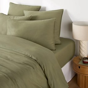 Effen dekbedovertrek in gewassen katoen, Scenario