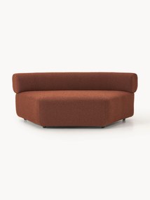Ronde bouclé hoekmodule Anton