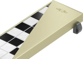 Mexen Flat M13 concealer 2-in-1 voor liniaire afvoer 70 cm, geborsteld goud - 1A19070
