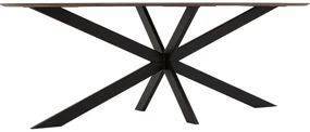 Goossens Excellent Eettafel Floyd, Semi rond 260 x 100 cm