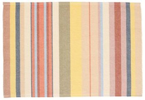 Placemat, GOTS bio-katoen, meerkleurig, gestreept, 35 x 50 cm