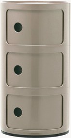 Design container Componibili, 3 modules, H 59 cm