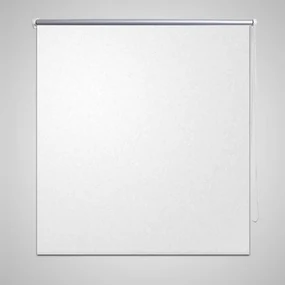 vidaXL Rolgordijn verduisterend 120 x 230 cm wit