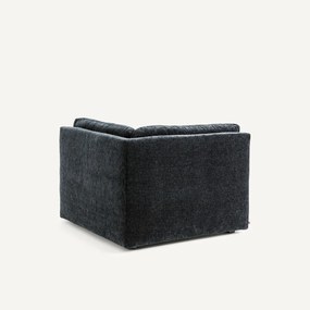 Modulaire 90° hoek in chenille fluweel, GIULIANO