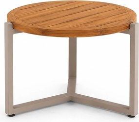Stoel en Bank Loungeset 5 personen Wicker Taupe  Apple Bee Cocoon/Monaco