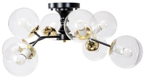 Plafondlamp met glazen bol APP1135-8C