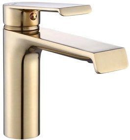 Wastafelkraan Rea Hass Gold Brush Low
