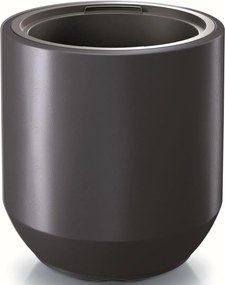 Prosperplast Heos Sevilla Bloempot - Antraciet -Ø 39 cm - Met binnenpot