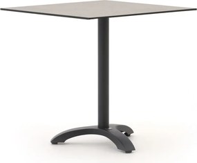 + 10% kassakorting | Tuin eettafel Bellagio | Vierkant | Tuintafel Kunststof | 70x70cm | 2 personen | Kees Smit Tuinmeubelen