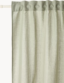 Lichtdoorlatende gordijnen Dewi, 2-delig, B 140 cm