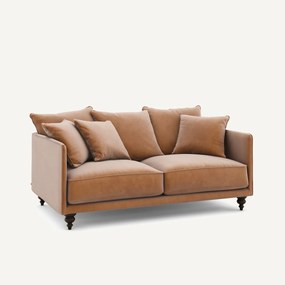 3-zits compacte fluwelen zetel, Lazare