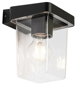 Moderne buiten wandlamp zwart IP54 - Chimay