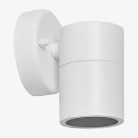 Jaxten Rvs Buitenwandlamp Wit - Sklum