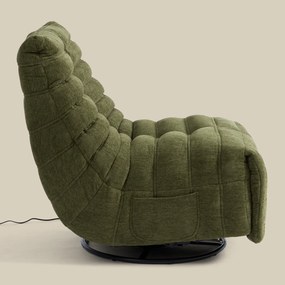 Elektrische Relaxfauteuil Retro Groen