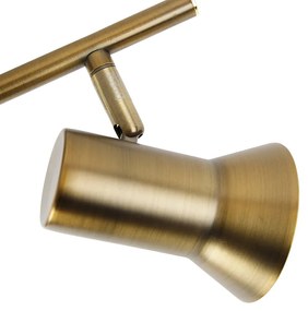 PlafondSpot / Opbouwspot / Plafondspot brons draai- en kantelbaar - Karin 2 Design, Modern, Retro GU10 Binnenverlichting Lamp