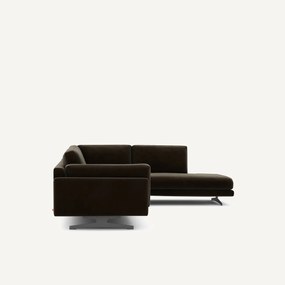 Hoekbank fluweel, César