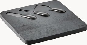 Serveerplateau Fromage met kaasmes, 4-delig