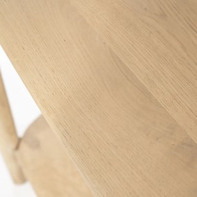 Eleonora Selbu Open Vakken Kast Eiken Hout - 110x40x170cm.