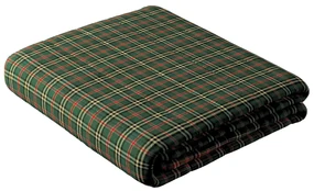 Dekoria Sprei, groen-rood ruit