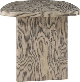 Kleine Organische Salontafel Grijs - 45 X 70cm.