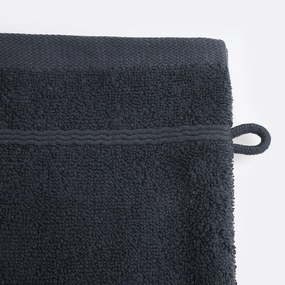 Set van 4 washandjes in bouclette badstof, Zavara