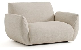 Fauteuil in canvas stof, Spogano