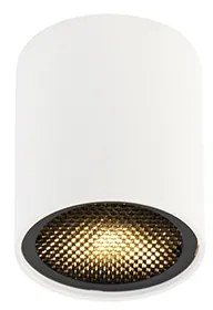 Design opbouwSpot / Opbouwspot / Plafondspot wit GU10 50mm - Tubo Honey Design GU10 cilinder / rond Binnenverlichting Lamp