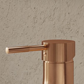 Saniclear Copper Stripes hendel voor wastafelkranen (SK21439 en SK21438)