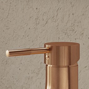 Saniclear Copper Stripes hendel voor wastafelkranen (SK21439 en SK21438)
