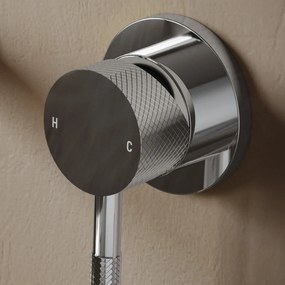 Saniclear Talpa Curved inbouw wastafelkraan chroom