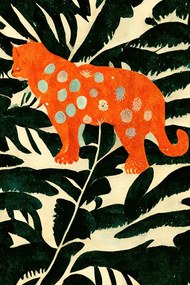 Ilustratie Tiger In The Jungle, Treechild