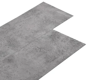 vidaXL Vloerplanken zelfklevend 4,46 m² 3 mm PVC cementbruin